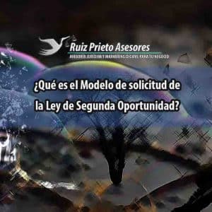 ¿Qué es el Modelo de solicitud de la Ley de Segunda Oportunidad?
