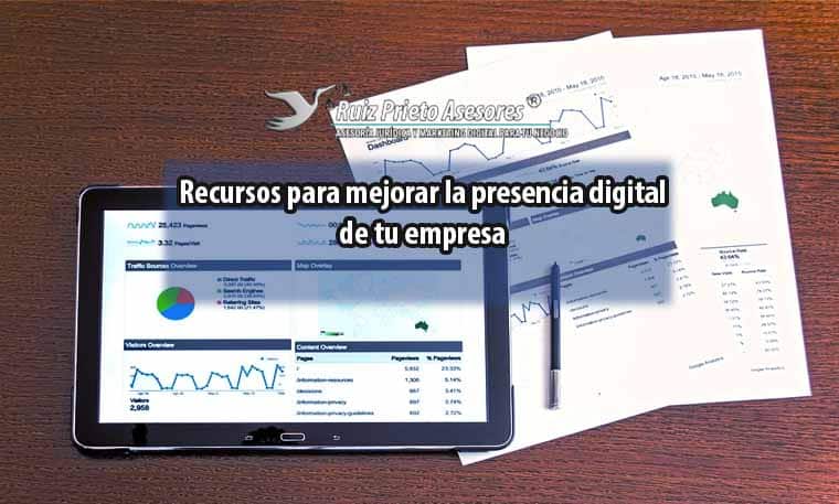 Recursos para mejorar la presencia digital de tu empresa