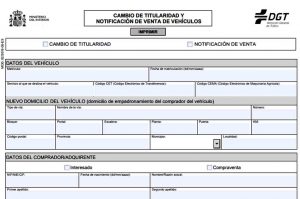 cambio de titularidad de vehículos