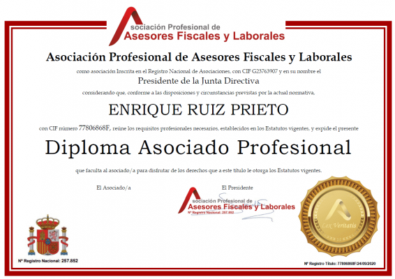 APAFL Asociación Profesional de Asesores Fiscales y Laborales