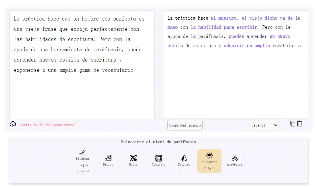 Reescribir Textos