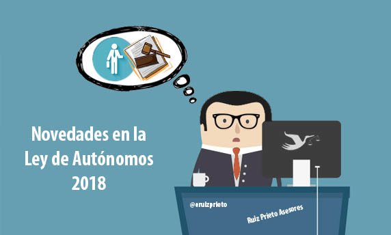 Novedades en la Ley de Autónomos para 2018