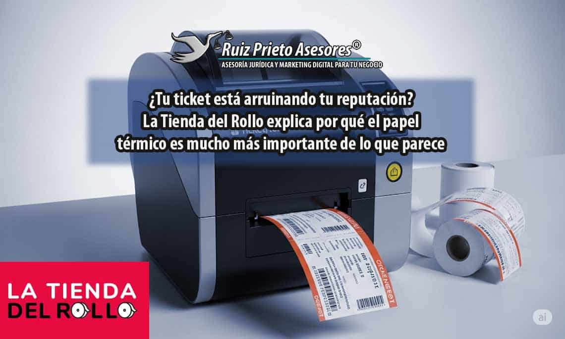 papel térmico para tickets